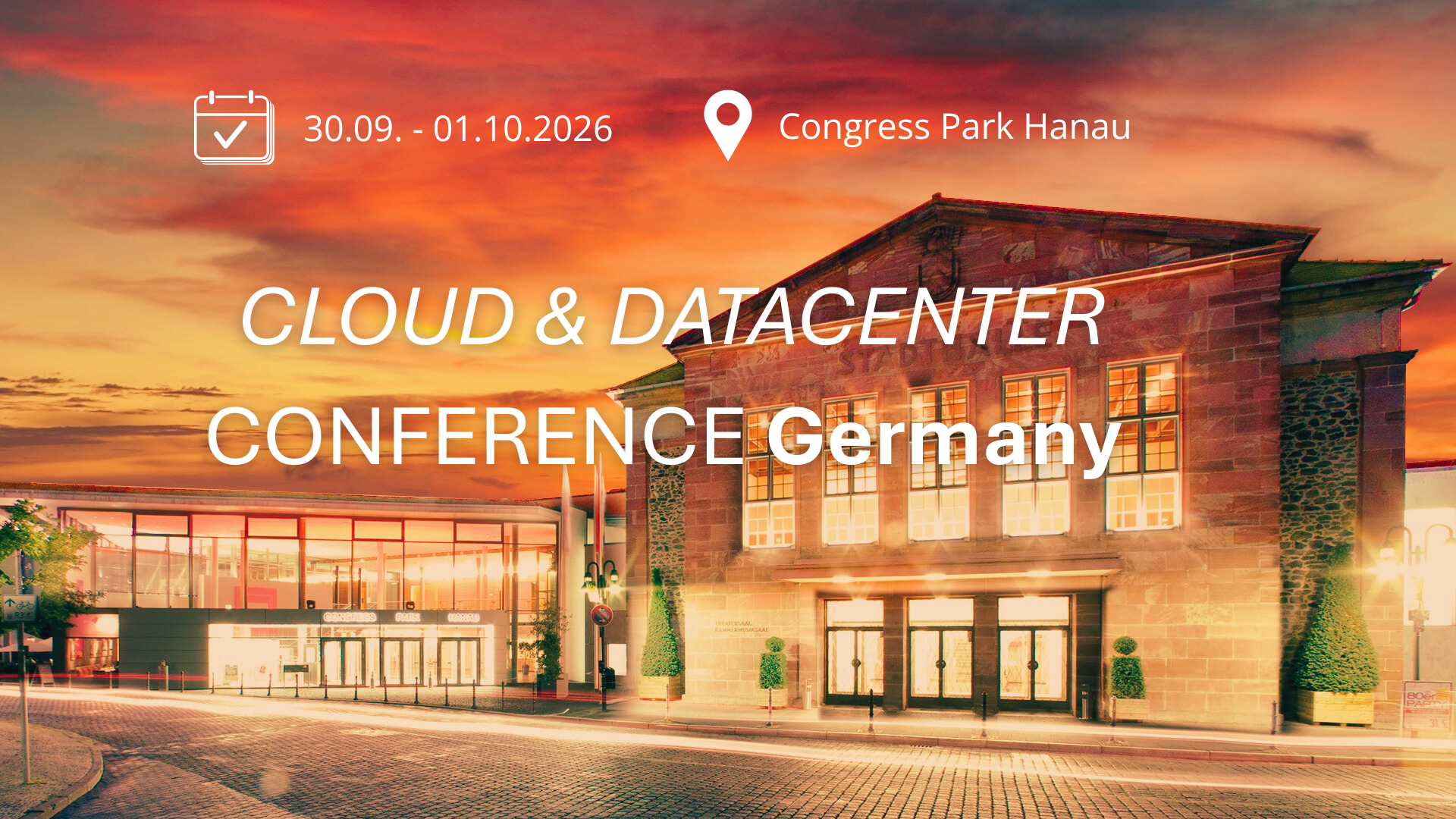 Cloud & Datacenter Conference Germany im Congress Park Hanau