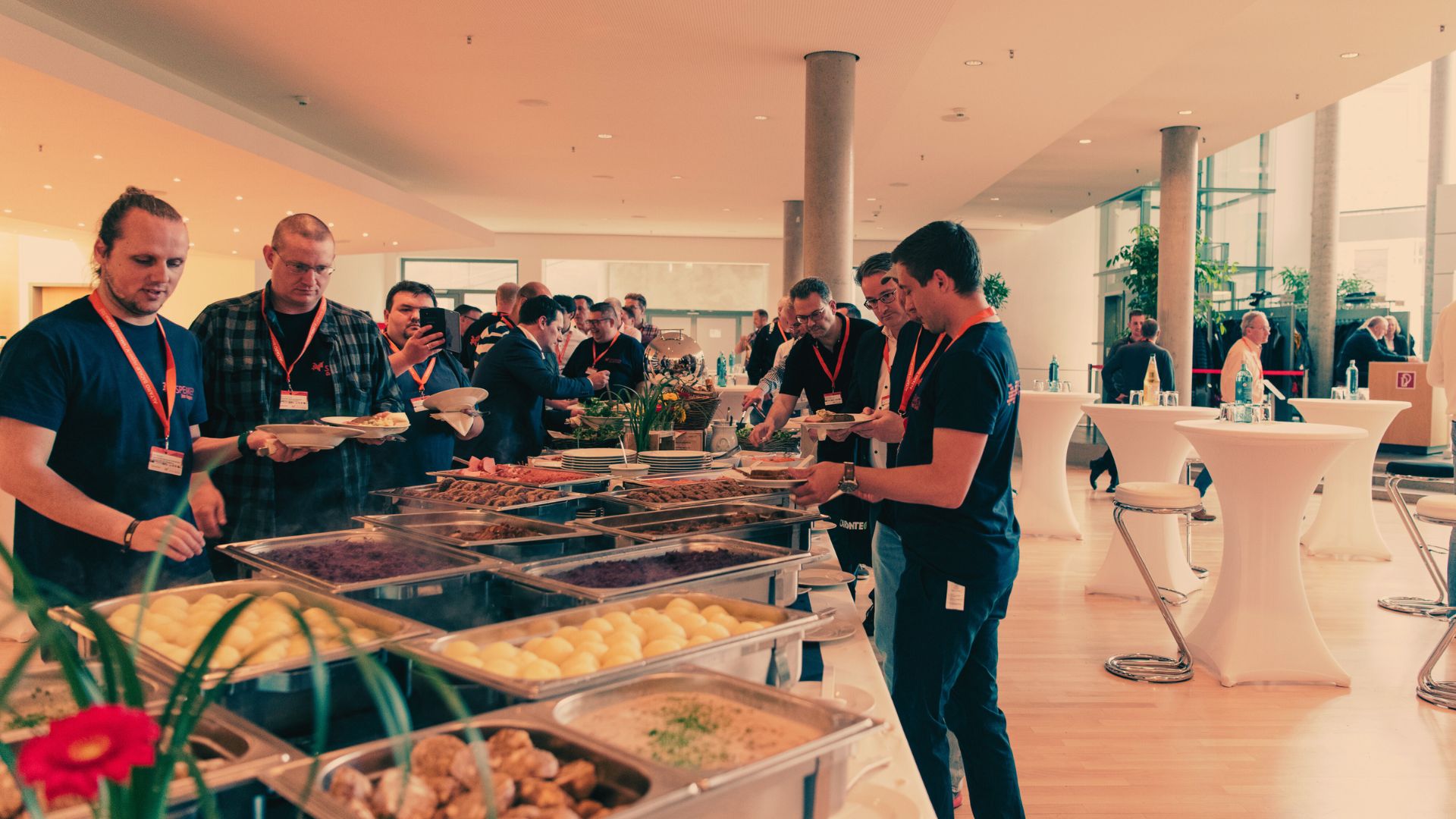Speaker am Buffet CDC 2019