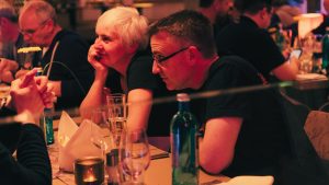 Carsten und Kerstin beim Speakerdinner 2019