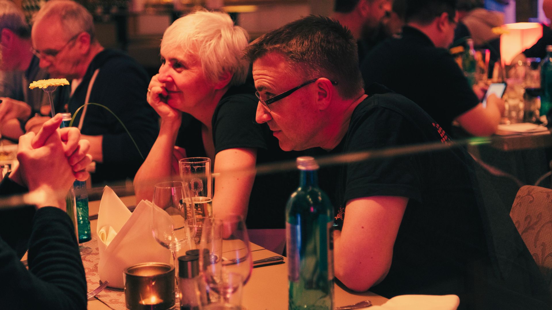 Carsten und Kerstin beim Speakerdinner 2019